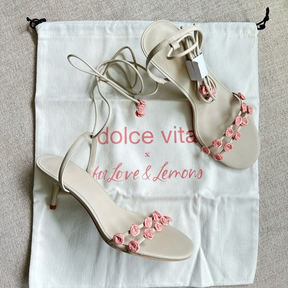 Dolce vita for love and lemons rosie heel